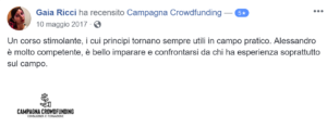Recensione campagna crowdfunding