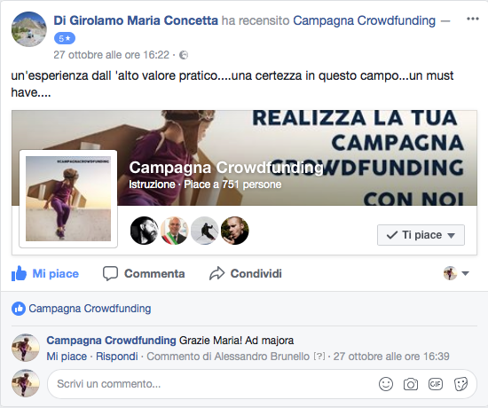 Recensione corso crowdfunding 4