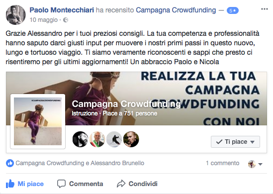 Recensione corso crowdfunding 3