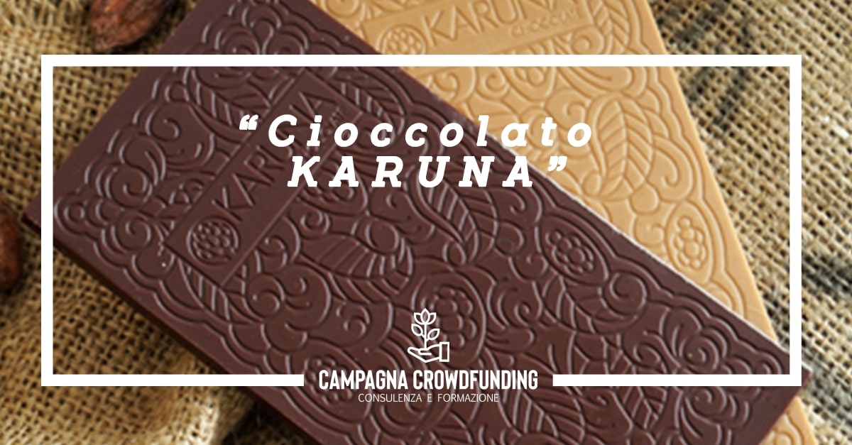 Cioccolato Karuna crowdfunding